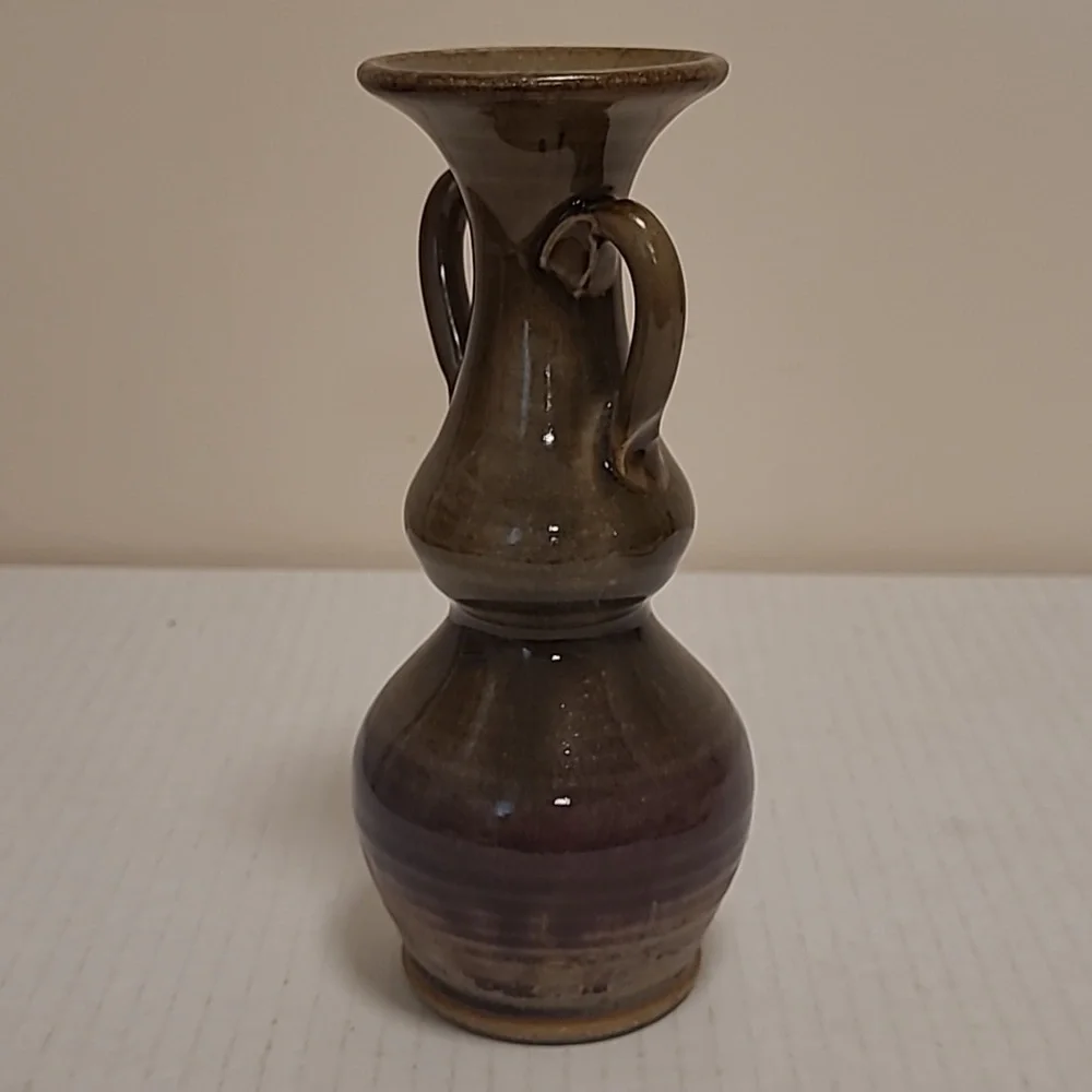 Artist Signed Nicholas Pottery Water Vessel/Vase